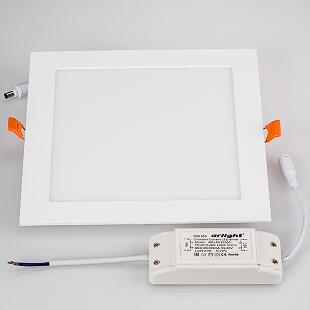 Встраиваемый светильник Arlight DL-225X225M