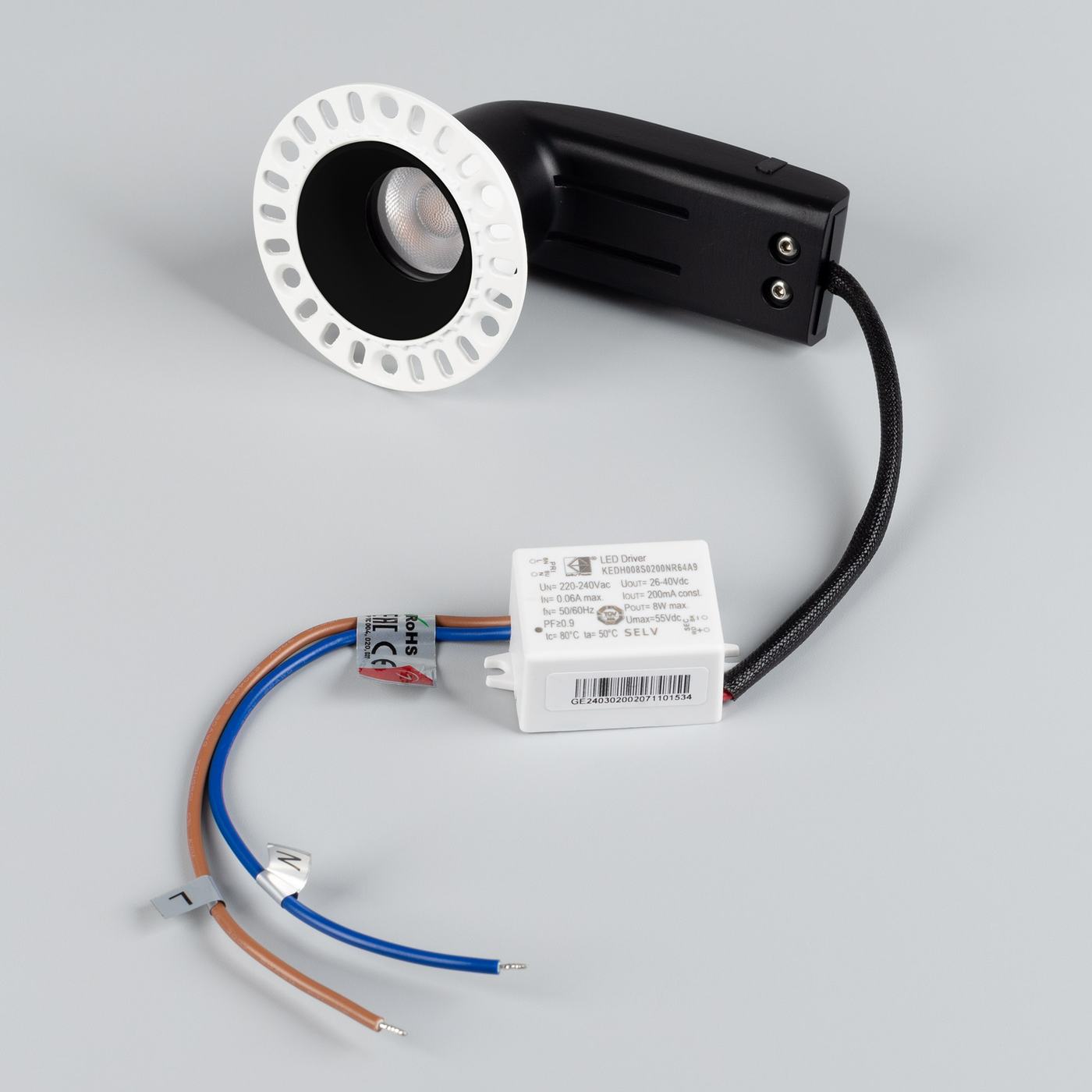 Встраиваемый светильник Arlight MS-RIALTO-TRIMLESS-R40