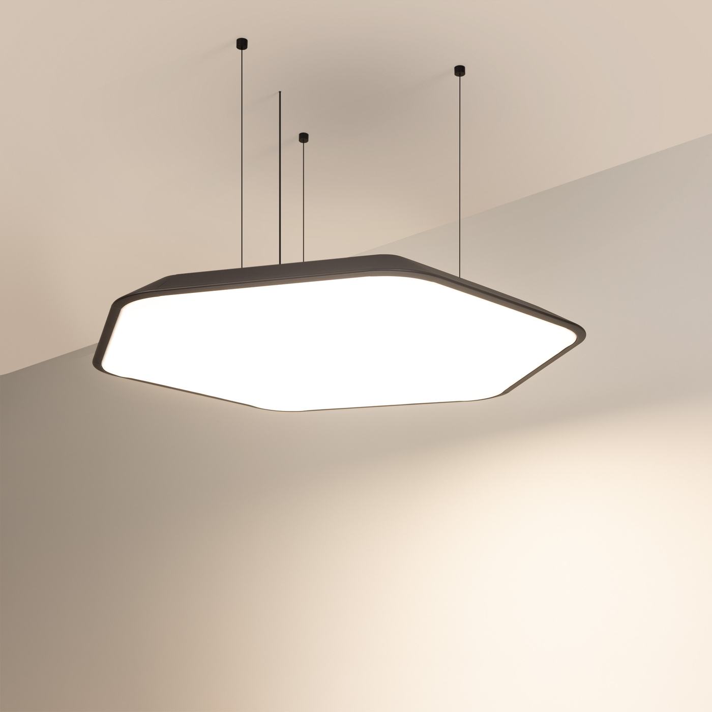 Подвесной светильник Arlight SP-TIARA-SLIM-HANG-H50-L800X720-75W
