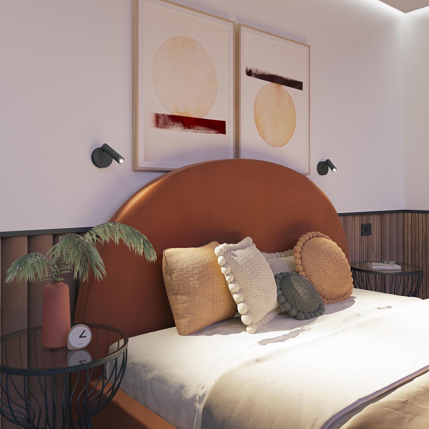 Настенный светильник Arlight SP-BED-R90