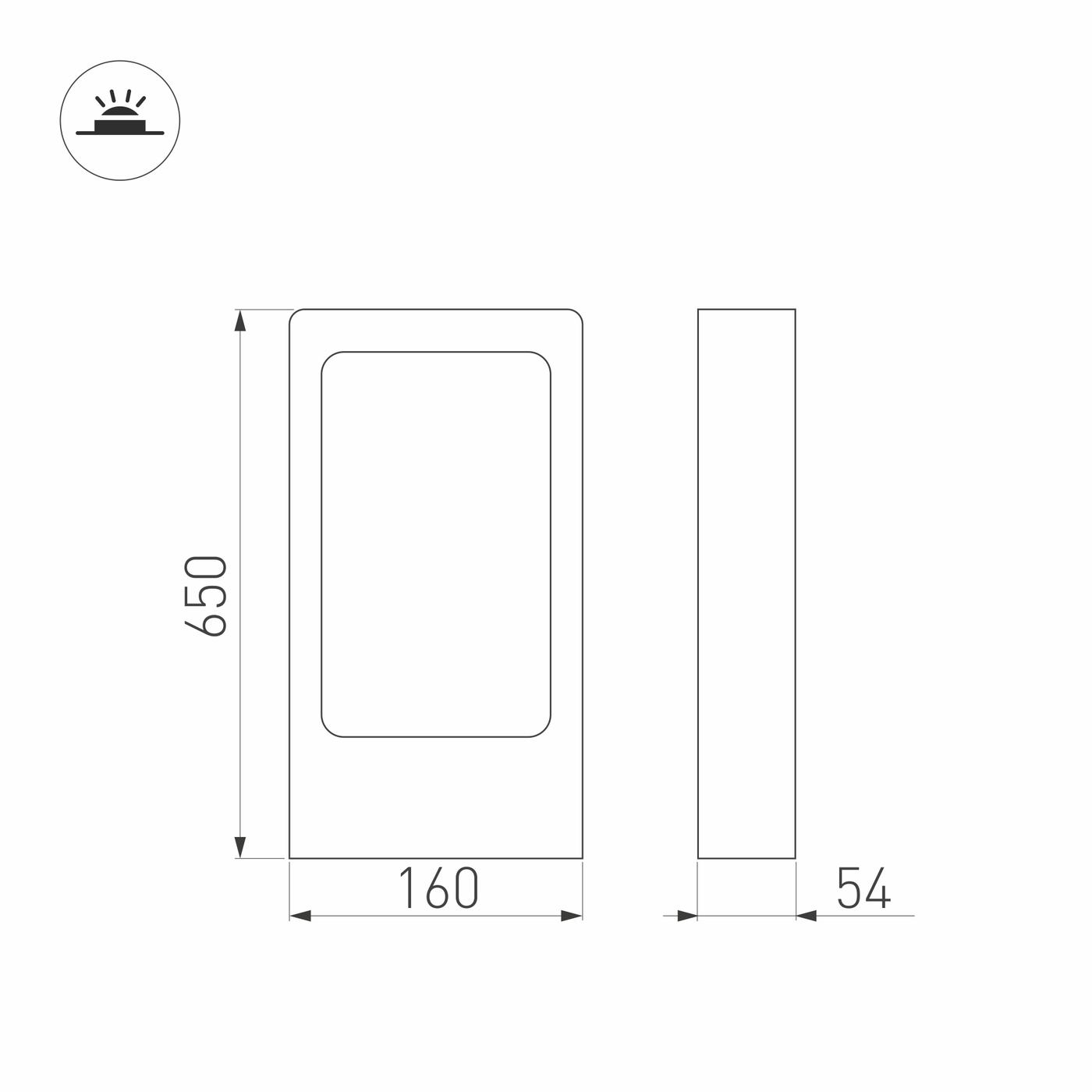 Ландшафтный светильник Arlight LGD-PATH-FRAME