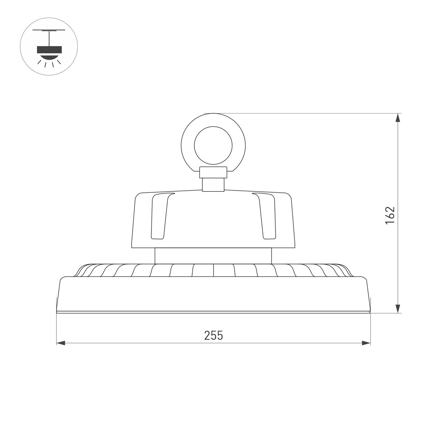 Технический светильник Arlight SP-ERCON-R255