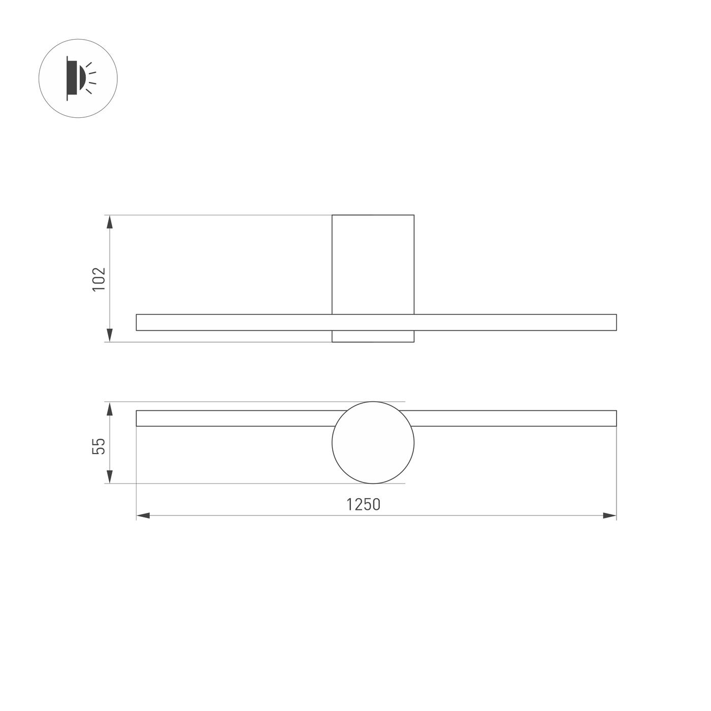 Настенный светильник Arlight SP-VINCI-M